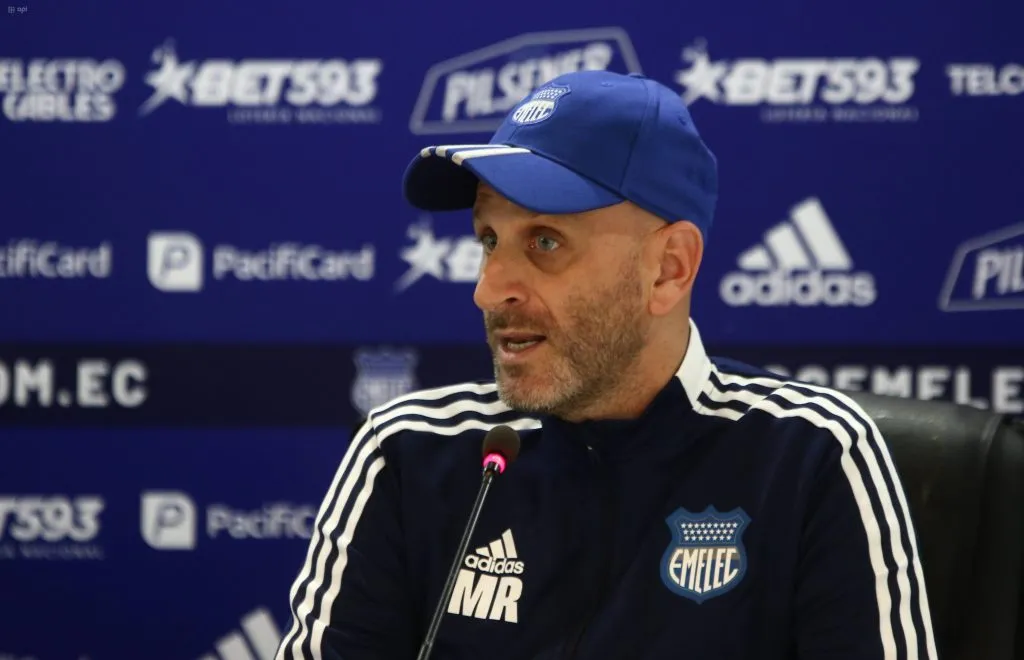Miguel Rondelli estuvo cerca de descender con Emelec. (Foto: Imago)