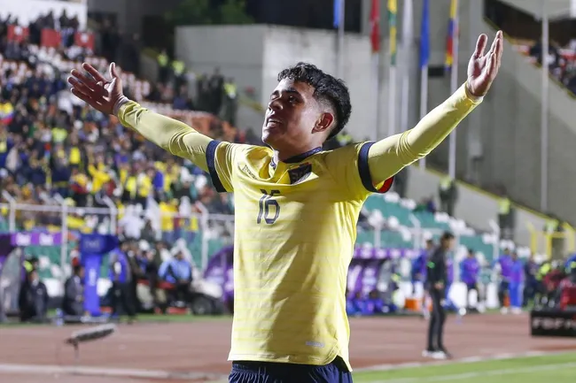 Kendry Páez será uno de los debutantes de Ecuador en la Copa América. Foto: Getty.
