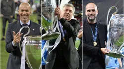 Carlo Ancelotti es el entrenador con más títulos en la historia de la Champions League.