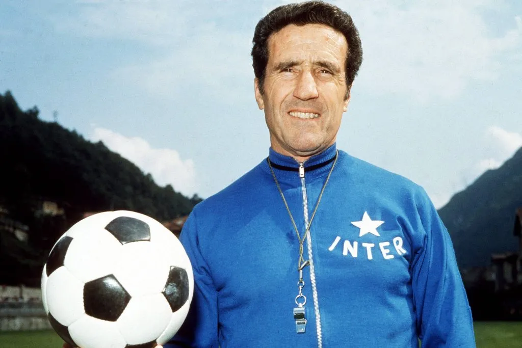 Helenio Herrera, un argentino que marcó una época en el fútbol italiano. (Foto: Imago).