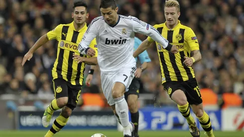 Alguno de los choques Real Madrid vs. Dortmund por la Champions.