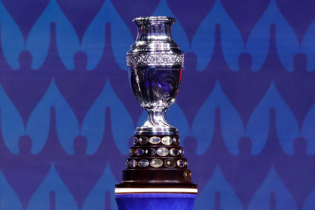 El trofeo de la Copa América. Foto: IMAGO.