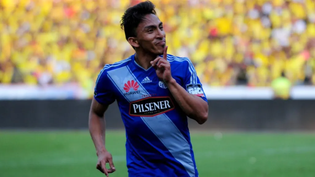 Ángel Mena fue una de las figuras de Emelec duante varias temporadas. Foto: Emelec.