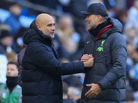 La emoción de Pep Guardiola al hablar de Klopp