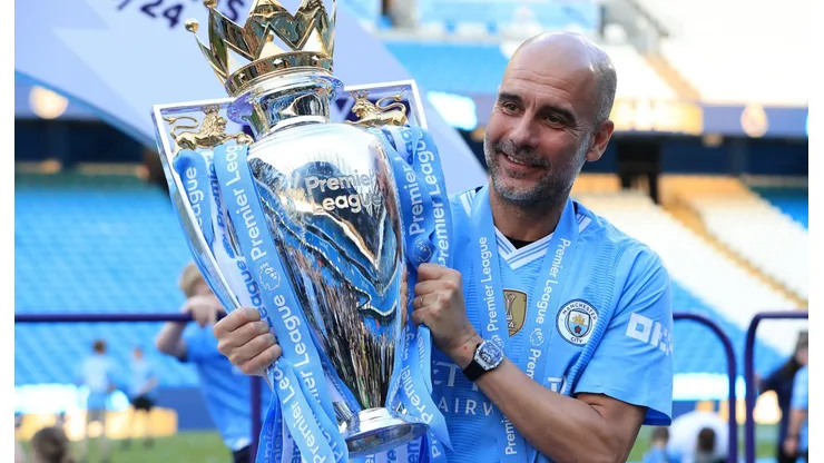 Pep Guardiola festejó su sexta Premier League.