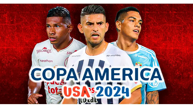Jugadores de la Liga 1 de Perú que irían a la Copa América 2024.