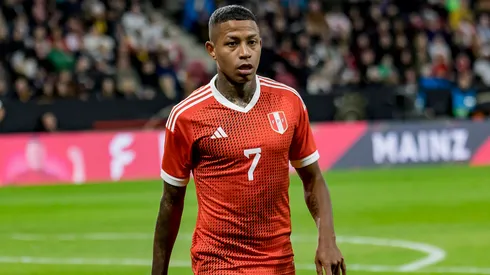 Andy Polo es frecuente en la Selección de Perú.