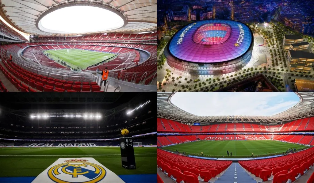 Metropolitano, Camp Nou, Bernabéu y San Mamés, sedes prácticamente seguras del 2030: IMAGO