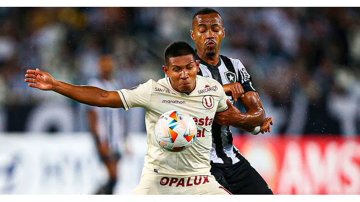 Universitario vs. Botafogo por Copa Libertadores.