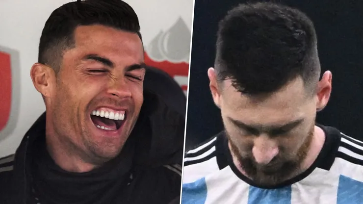 FIFA graficó un podio en el que ubicó a Cristiano Ronaldo primero y a Lionel Messi segundo.