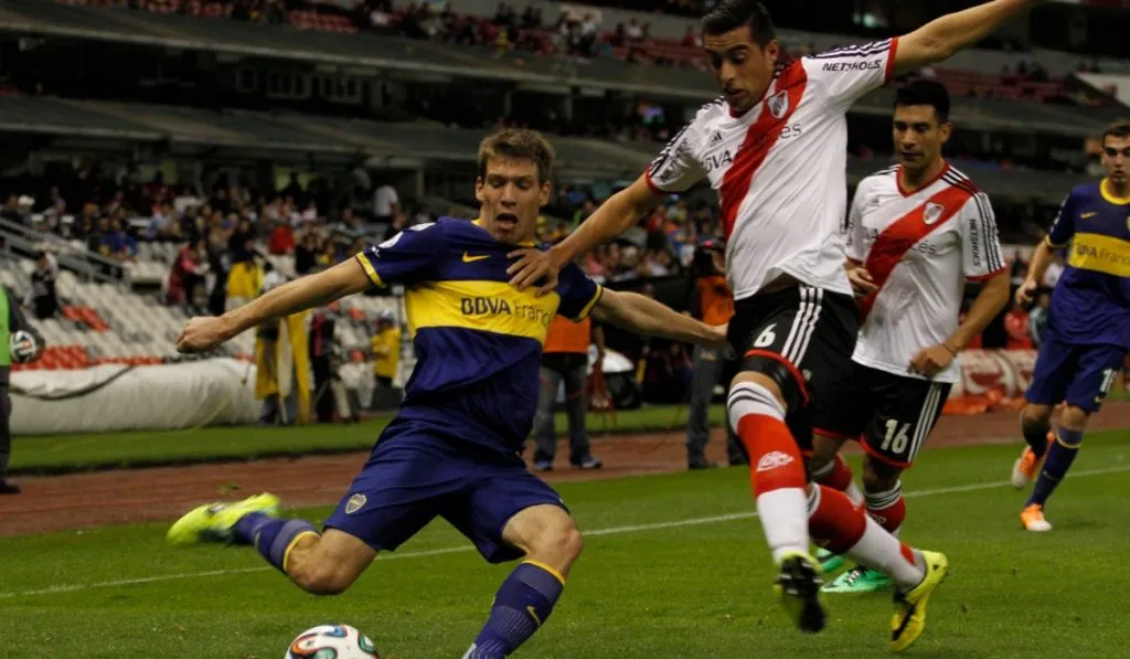 River vs. Boca en un amistoso por México en el 2014: IMAGO
