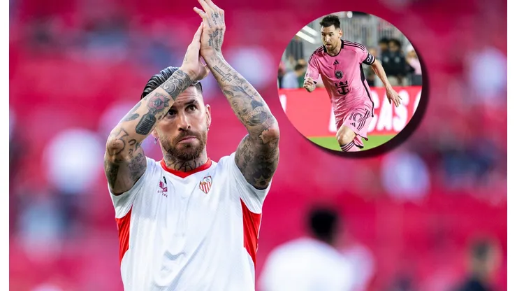 Sergio Ramos y la posibilidad de jugar ante Messi.