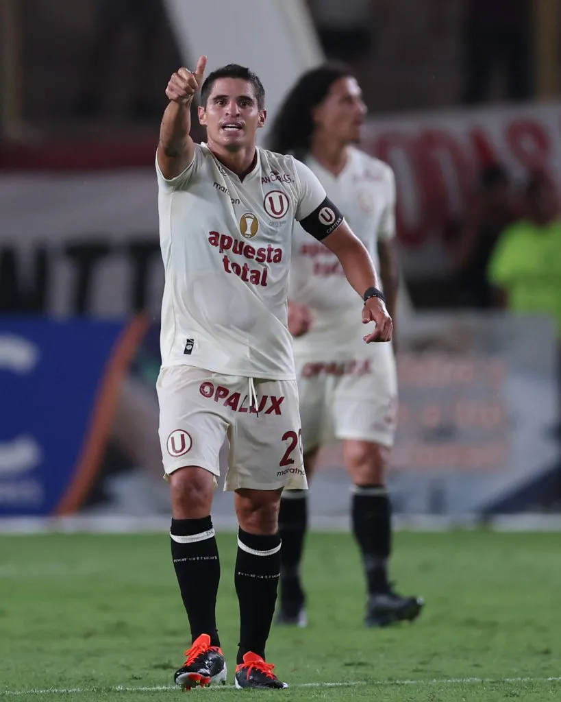 Aldo Corzo el capitán de Universitario de Deportes. (Foto: IMAGO).