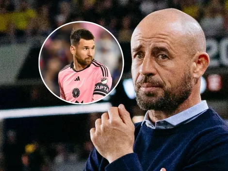 El reclamo público del DT de CF Montréal por Lionel Messi