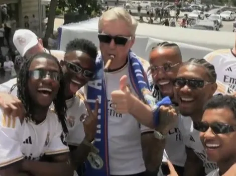 Con lentes y habano: Carlo Ancelotti y la costumbre de sus celebraciones con el Real Madrid