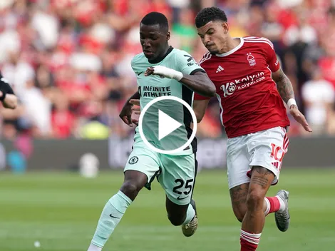 VIDEO | Moisés Caicedo salvó al Chelsea con una asistencia y un pase de crack