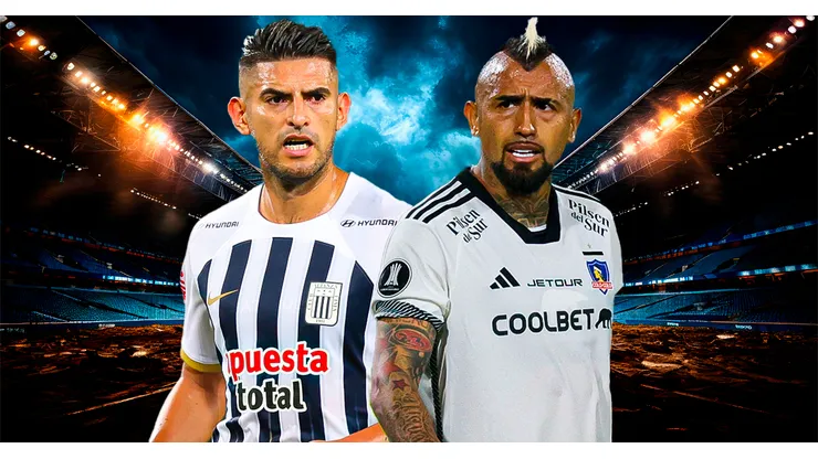 Alianza Lima vs. Colo Colo por la Copa Libertadores.