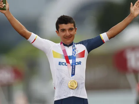Richard Carapaz ganó la medalla de oro y ahora no iría a los Juegos Olímpicos de París 2024