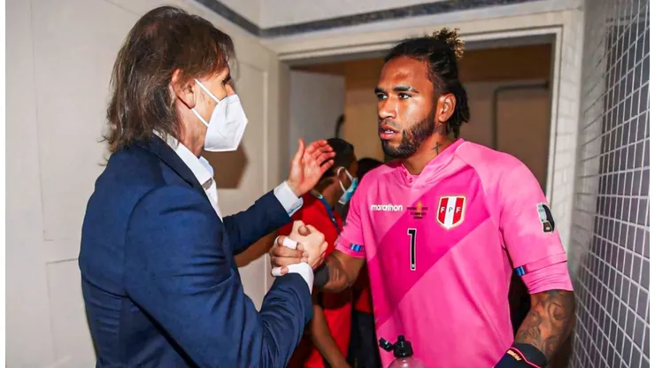 Ricardo Gareca y el mensaje directo de Pedro Gallese