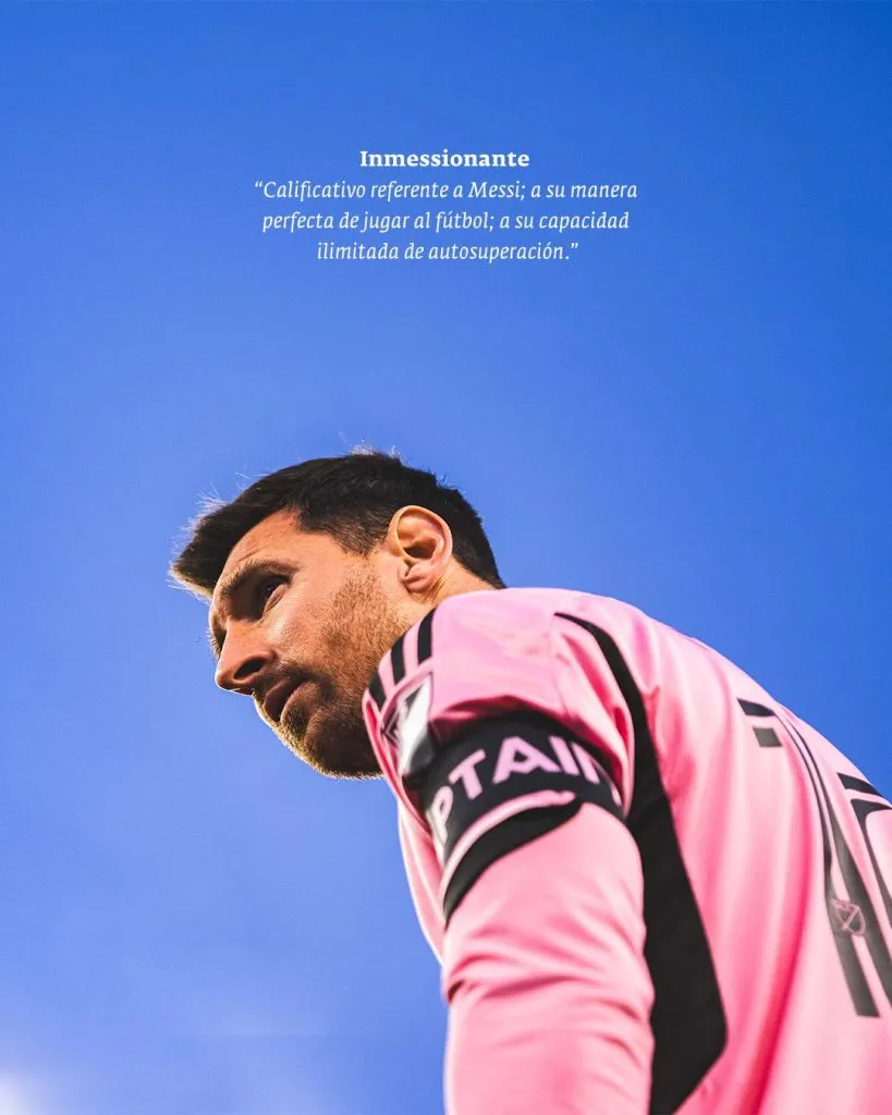 Significado de ‘Inmessionante’. (Foto: X / @InterMiamiCF)