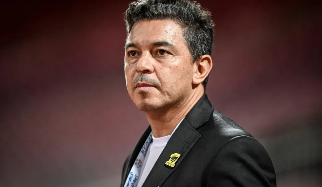 Marcelo Gallardo y los rumores de su salida del Al-Ittihad se siguen calentando.