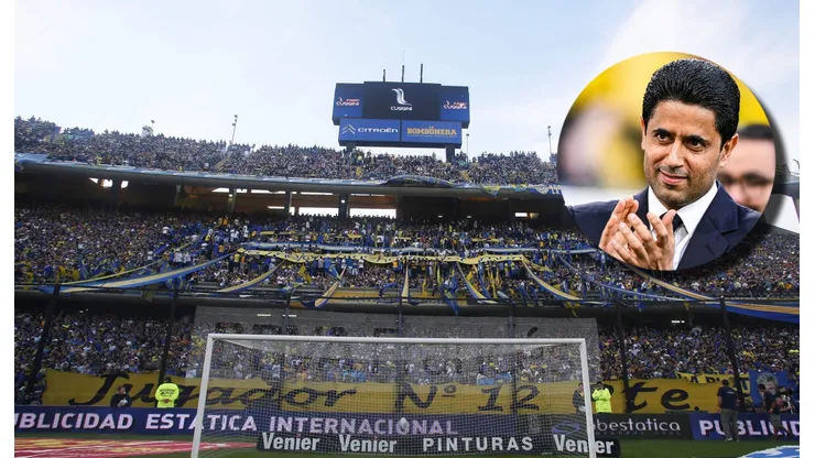 Nasser Al-Khelaifi quiere una Bombonera para las semis de Champions.