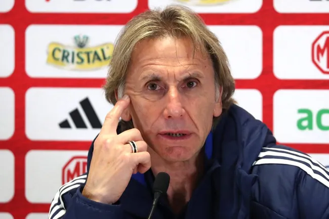 Gareca en Chile. (Foto: IMAGO)