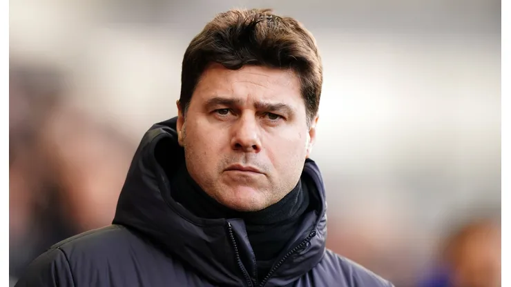Mauricio Pochettino en plena victoria del Chelsea por 5-0.
