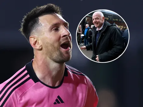 La reacción del presidente de la FIFA a las 5 asistencias de Messi