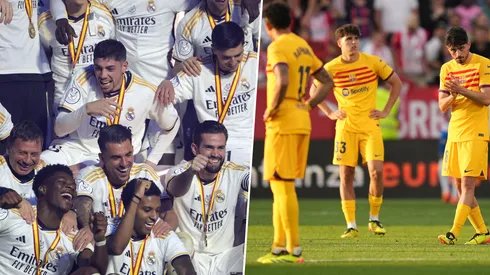 El FC Barcelona felicitó al Real Madrid en sus redes sociales por el título de Liga.