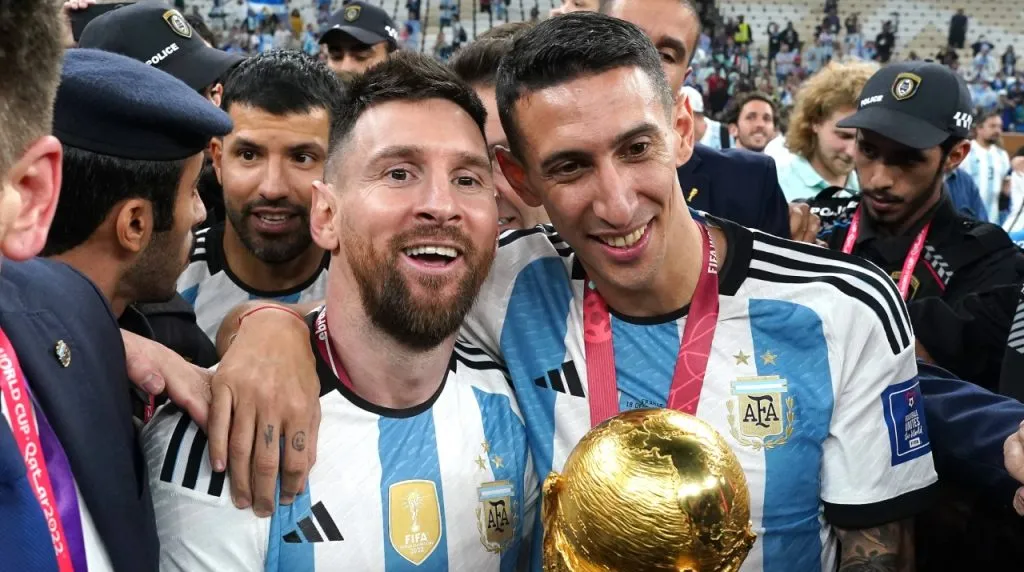 Messi y Di María han ganado un Mundial y una medalla de Oro con Argentina. (Foto: Imago)