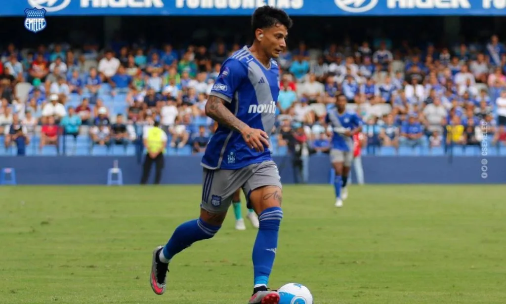 Zapata estuvo lesionado gran parte de 2023 y no pudo ser regular con Emelec. (Foto: API)