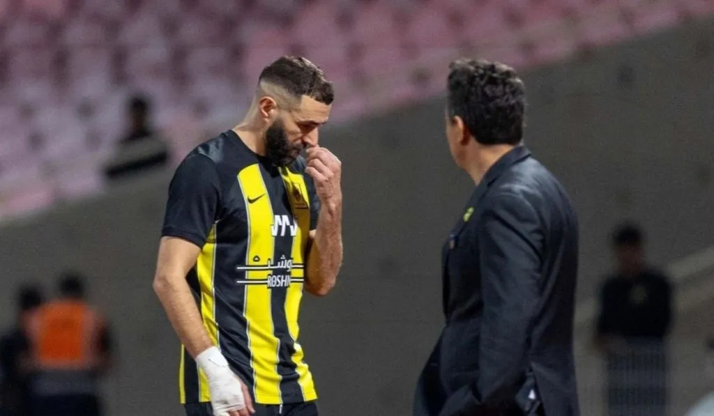 Gallardo apenas ha podido contar con Benzema en Arabia: TW