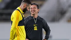 Marcelo Gallardo pierde a Benzema hasta nuevo aviso.