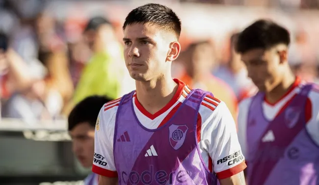 Franco Mastantuono, noticia en Europa desde su debut en River Plate: IMAGO