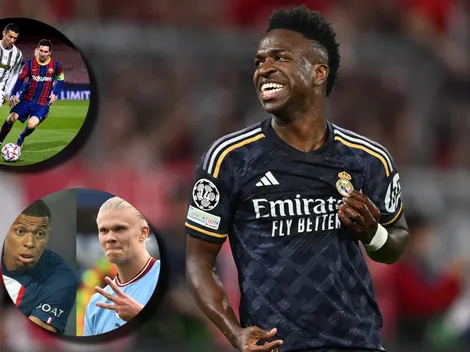 Ni Haaland o Mbappé: Vinicius, heredero de Messi y CR7 en la Champions