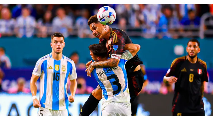 Perú vs. Argentina por la fecha 3 del Grupo A de la Copa América 2024.