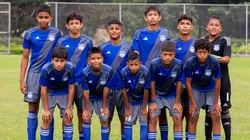 Los jugadores Sub-13 de Emelec