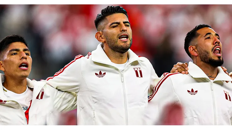 Carlos Zambrano en la previa del Perú vs. Argentina por la Copa América 2024.