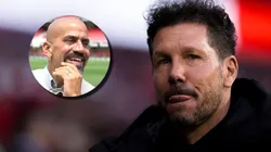 Diego Simeone confirma su lesión tras festejar un gol.