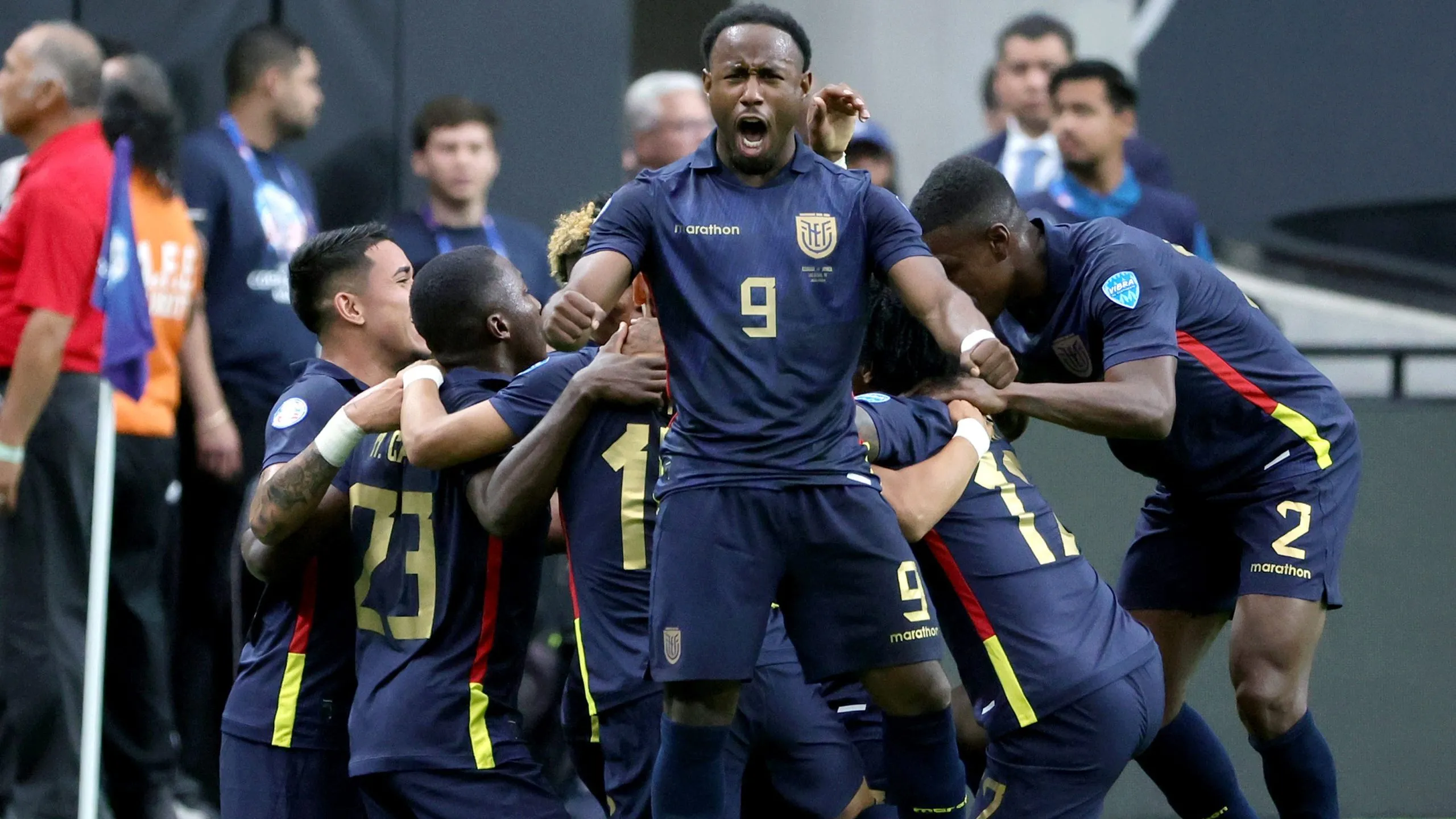 Ecuador venció a Jamaica en la fecha 2 del grupo B de la Copa América. (Foto: GettyImages)