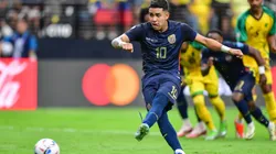 Kendry Páez y su gol de penalti ante Jamaica en Copa América.