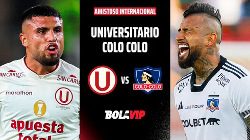 Universitario vs. Colo Colo juegan en Chile por amistoso internacional.