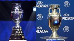 Los trofeos de la Copa América y la Eurocopa se entregarán el 14 de julio.
