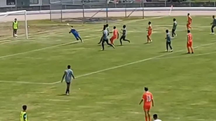 El insólito gol en la Copa Ecuador