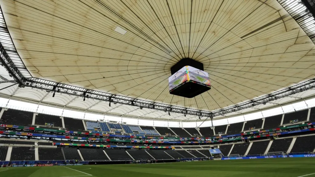 Frankfurt Arena, casa del Rumanía vs. Eslovaquia de mañana: IMAGO