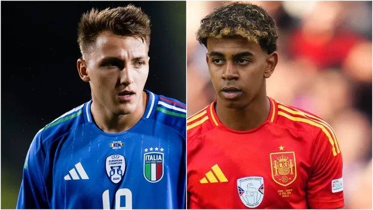 Mateo Retegui y Lamine Yamal, dos de las jóvenes promesas protagonistas del clásico europeo.