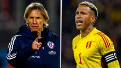 Ricardo Gareca y Pedro Gallese estuvieron juntos en Perú.