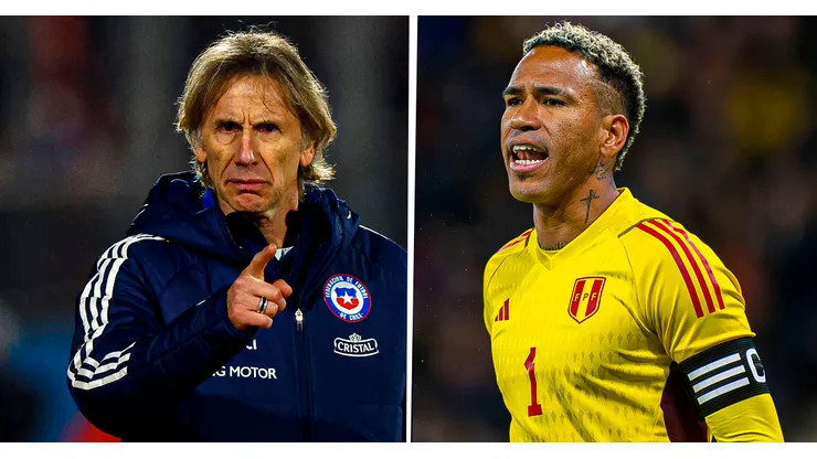 Ricardo Gareca y Pedro Gallese estuvieron juntos en Perú.