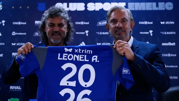 Leonel Álvarez - Emelec 2024.